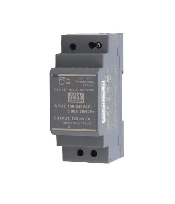 Meanwell Hdr-30-12 30w 12v 2a Ray Tip Güç Kaynağı