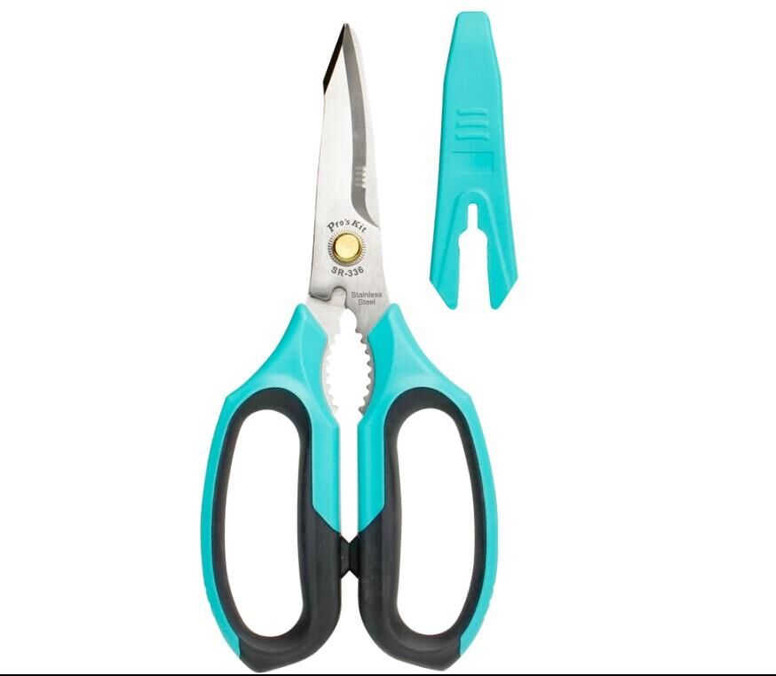 Proskit SR-336 Çok Amaçlı Mikro Makas 3in1 206 mm