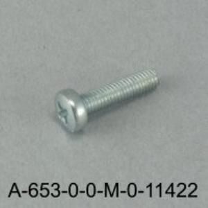 A-653-P-0-S-0 M3x12 mm YSB Metrik Siyah Vida