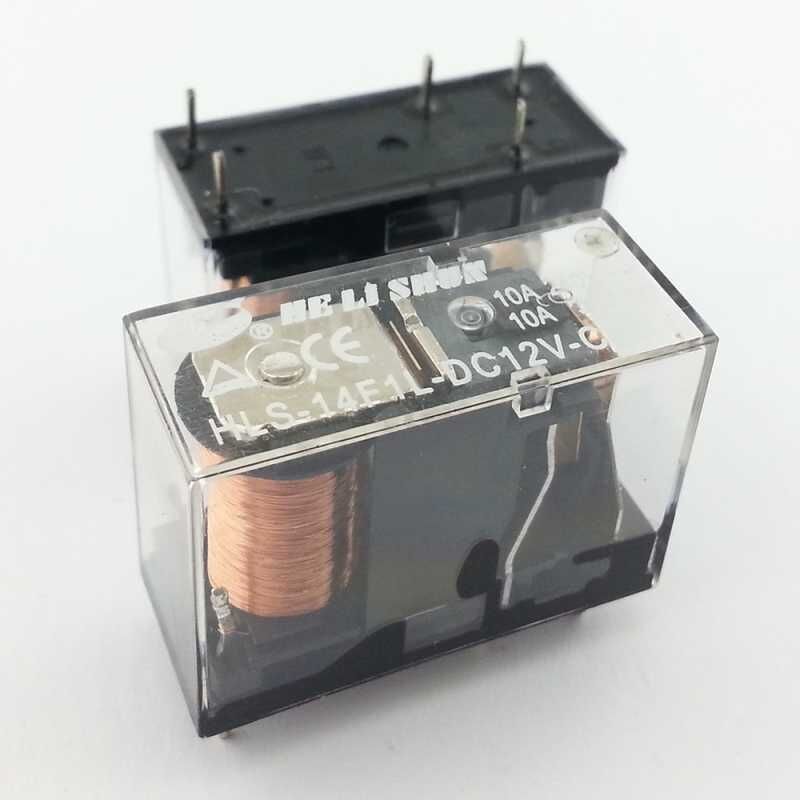 HELISHUN RÖLE HLS-14F1L-DC48V-C TEK KONTAK ŞEFFAF 10A (40319048.0000)