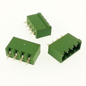 0/4 MR 3,81mm 180° ERKEK  4lü Yeşil SOKET Klemens SBDK 3,81-E2/4 11106 MR