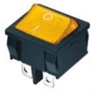 ANAHTAR JS 606 ON ~ OFF  SARI  IŞIKLI  4 PİN IC-126