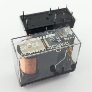 HELISHUN RÖLE HLS-14F3L-DC24V-C ÇİFT KONTAK 2x5A  (40529024.0000)