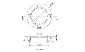 AK-A-920 20 mm Delik için Kablo Geçiti