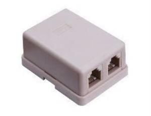 TELEFON  6P2C  İKİLİ KUTU