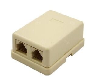 TELEFON  6P2C  İKİLİ KUTU