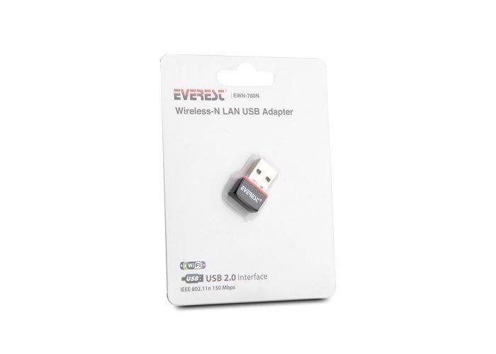 Everest EWN-760N 150 Mbps Usb Kablosuz Adaptör