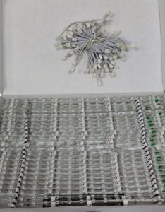LED-ŞERİT pcb 30cm 18 led  YEŞİL