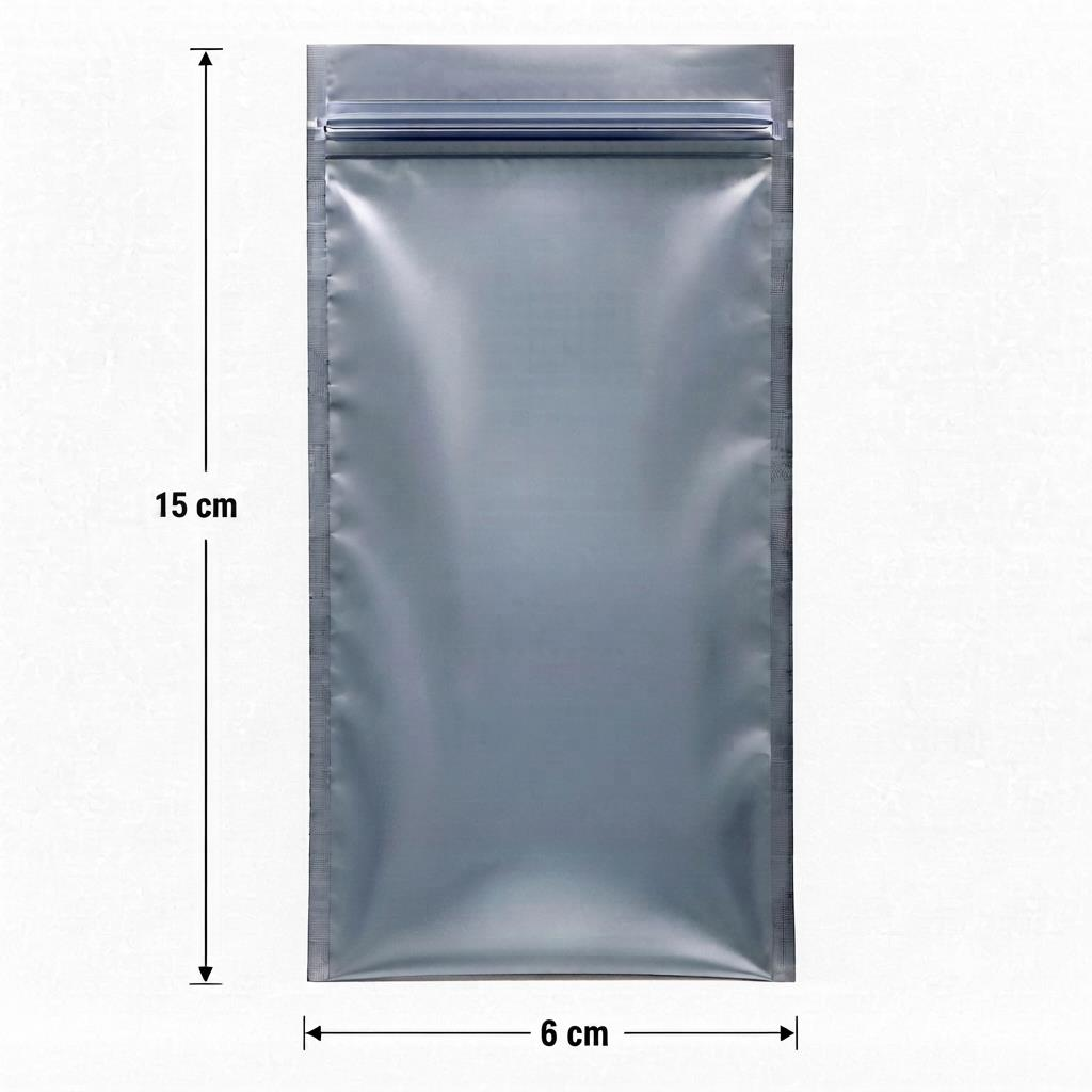 6x15cm Antistatik Esd Kilitli Tip Poşet 1 Paket 100 Adet Fiyatıdır