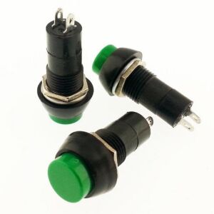 ANAHTAR R18-25A Yuvarlak YEŞİL  (PBS11A) IC-185