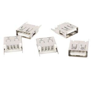 USB Dişi A Tip PCB 180°