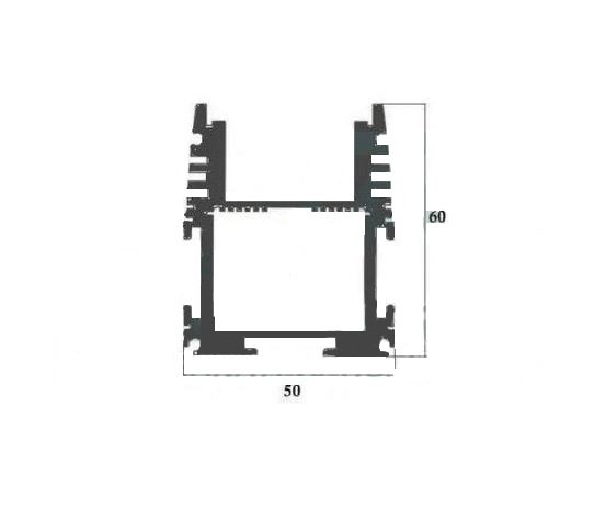 LED Armatür AKSESUAR Wallwash 511ASL Yan kapak 2 li SET