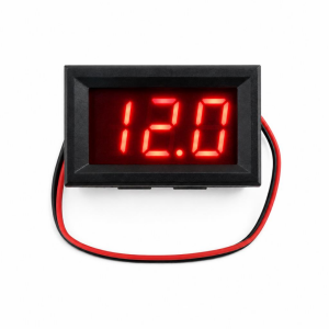 voltmetre digital (0-100v dc ) 48x29x22  ekonomik 2 kablolu(DVM-568P-2)