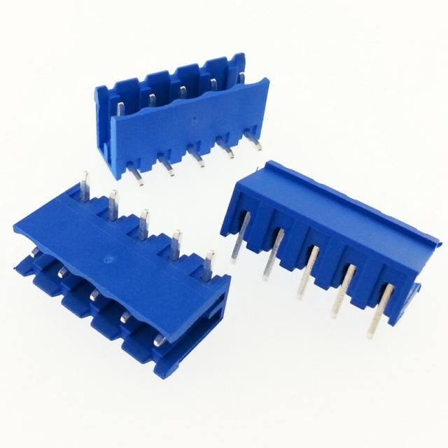 0/5 MR  5,08mm ERKEK 90 AÇIK 5Lİ MAVİ SOKET Klemens SKS 5,08-E1A/5 10305 MR