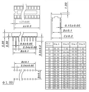 14 Lü Entegre Soketi 216-14