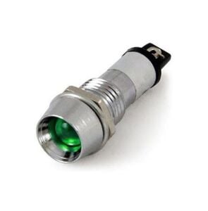 SİNYAL  LAMBASI METAL 220 V Ledli  8mm AMBER