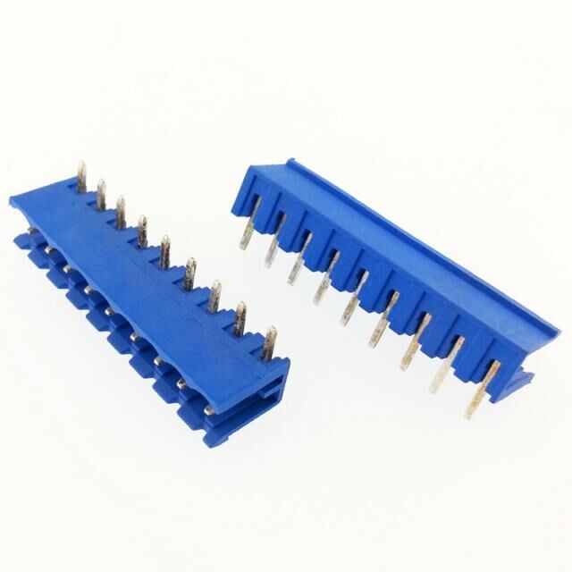 0/9 MR  5,08mm ERKEK 90 AÇIK 9LU MAVİ SOKET Klemens SKS 5,08-E1A/9 10309 MR
