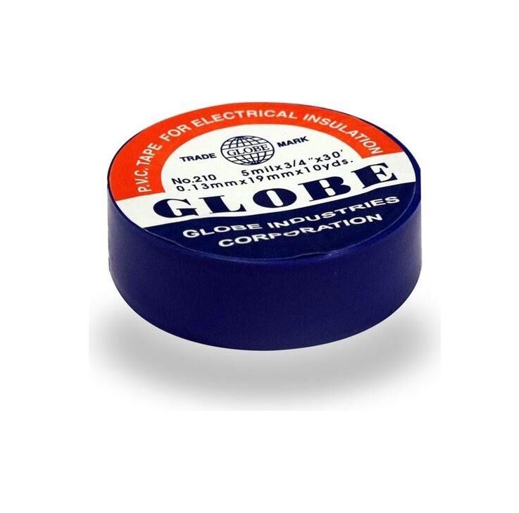 Globe Elektrik İzole Bandı Mavi 19mm ( 1 Adet )