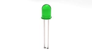 LED-3MM  YEŞİL LBG32WE 1500-1990mcd 520nm 4-4,5v