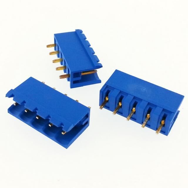 0/5 MR 5,08mm ERKEK 180° AÇIK 5Lİ MAVİ SOKET Klemens SKS 5,08-E2A/5 10355 MR