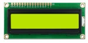 Lcd 2x16 Sol Üst Yeşil 1602A