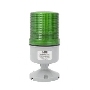 İLX İL-XLS-T8-220Y 220V AC SABİT IŞIKLI TABANA MONTE 84MM YEŞİL LAM+LED