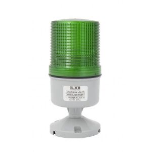 İLX İL-XLS-T8-220Y 220V AC SABİT IŞIKLI TABANA MONTE 84MM YEŞİL LAM+LED
