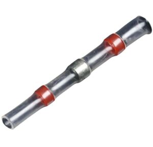 IC-274S-21 Kırmızı Lehimli Makaron 0,50-1,5MM2 Kablo İçin ( 1 adet fiyatıdır )