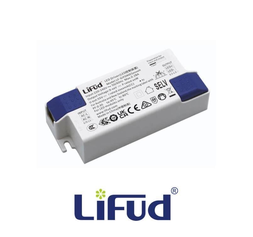 LED DRİVER LF-GIF040ES1050H  1050mA,9~42Vdc,PFC,ENEC,FFree,IP20,Lifud