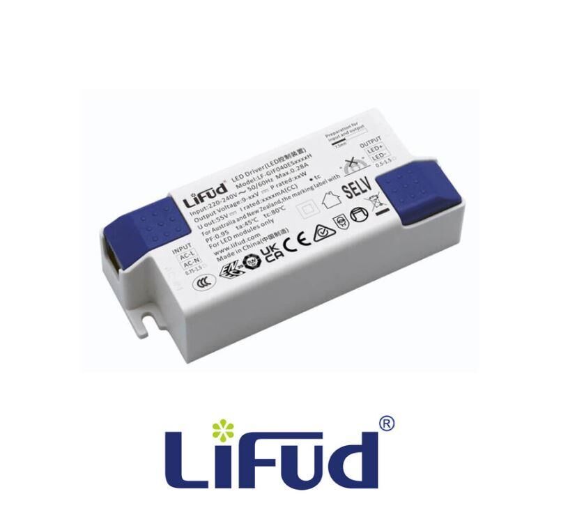 LED DRİVER LF-GIF040ES1050H  1050mA,9~42Vdc,PFC,ENEC,FFree,IP20,Lifud