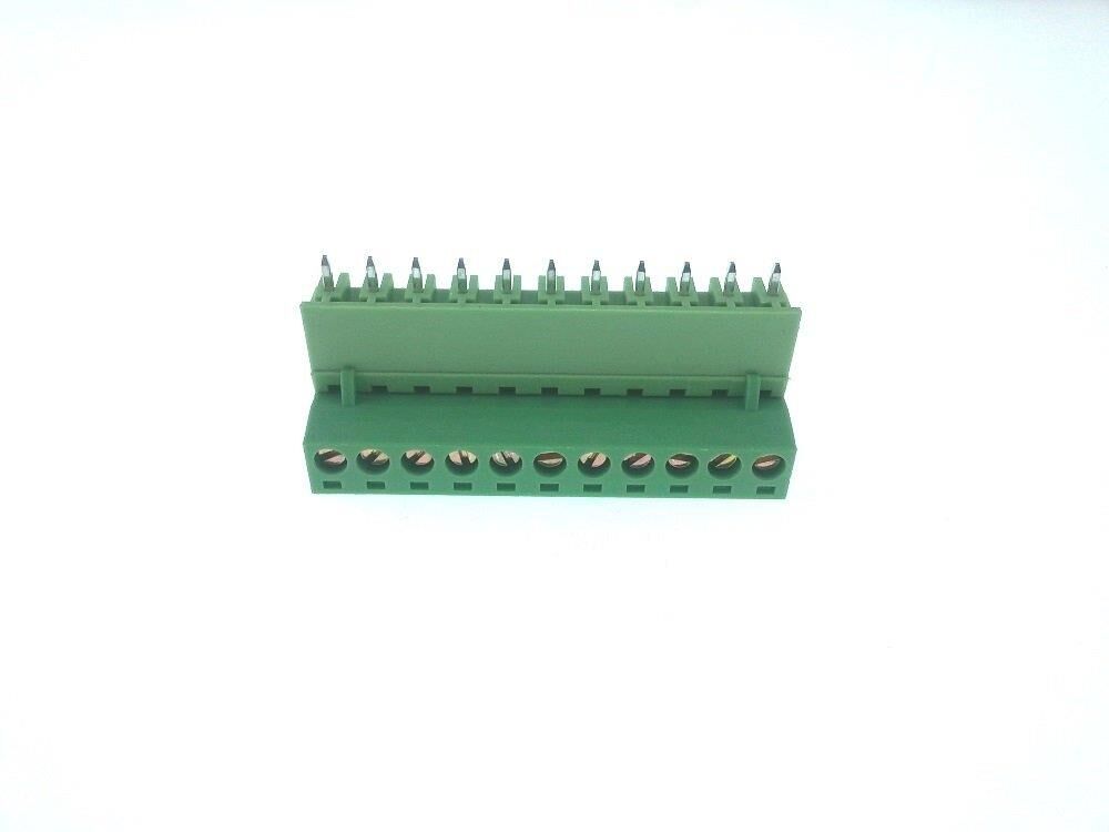 0/11 CHN 5,08mm 180°  DİŞİ+ERKEK TAKIM YEŞİL YANLARI AÇIK