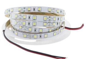 LED ŞERİT SİLİKONLU  4040/60 MAVİ 12V DC  [ 5 MT MAKARA FİYATIDIR]