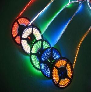 LED ŞERİT SİLİKONLU 5050/60 BEYAZ 12V DC [ 5 MT MAKARA FİYATIDIR]
