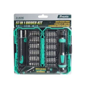 Proskit SD-9857M Tornavida Seti 57+1 Parça