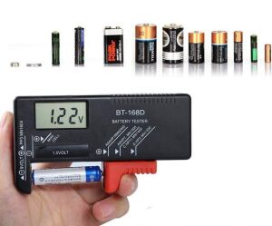 Bt-168d Lcd Dijital Pil ölçüm cihazı