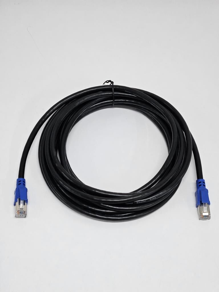 CAT 7  METAL PATCH KABLO 10 mt SİYAH