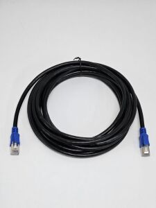 CAT 7  METAL PATCH KABLO 10 mt SİYAH