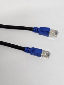 CAT7 Metal Patch Kablo 5 Mt SİYAH