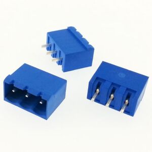 0/3 MR  5,08mm ERKEK 180 KAPALI 3lü MAVİ SOKET Klemens SKS 5,08-E2/3 10453 MR