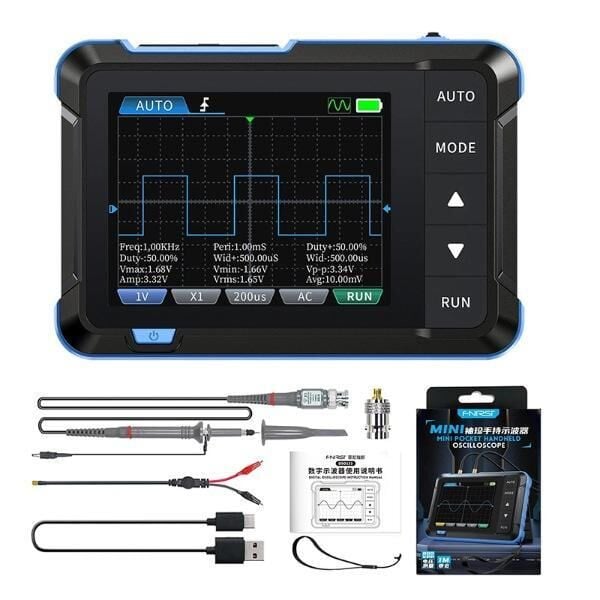 Fnirsi DSO-153H 2in1 Mini Dijital Osiloskop ve Sinyal Jeneratörü