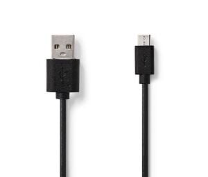 NEDIS CCGP60500BK20 USB MİCRO= USB A ERKEK  micro 5 pin 2MT BLİSTER