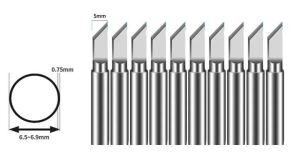 Bakon 600-K Yedek Havya Ucu Keski ( 0,5 mm )(BK90/BK60/BK863/BK881 1ADET FİYATIDIR )