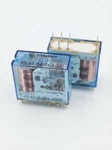 Finder Röle 40.61.9.024.4000 24v 16a Dc Tek Kontak Minyatür Pcb Tip 5 mm