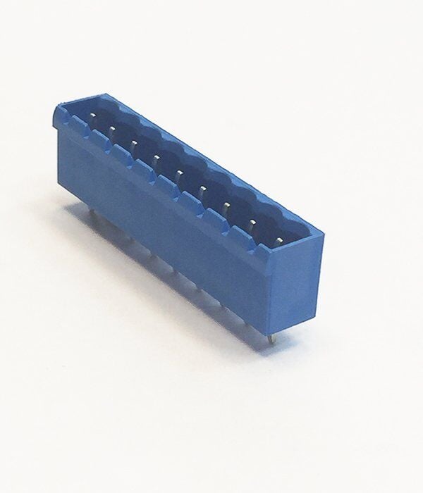 0/9 MR 5,08mm ERKEK 180° KAPALI 9LU MAVİ SOKET Klemens SBDK 5,08-E2/9 10459 MR