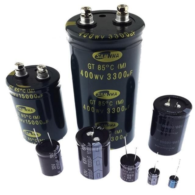 1mF 50V Elektrolitik Kondansatör ( Mikrofarad )