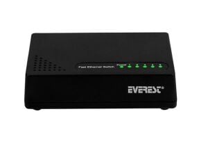 EVEREST ESW-505 HUB 05 SPEED ETHERNET  5 Lİ HUB GIGABIT 1000MBPS