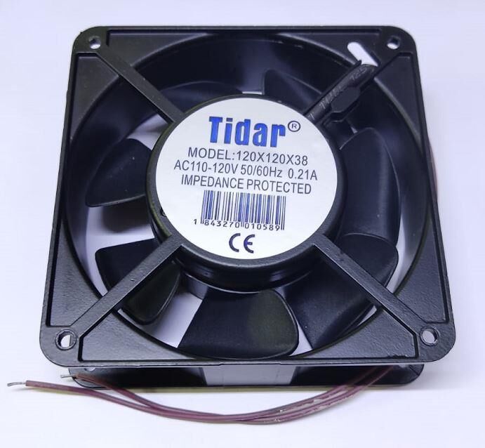 Fan 110v Plastik Kanat 120x120x38 Tidar