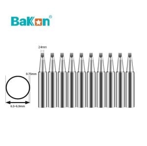 Bakon 600 2,4d İnce Yedek Havya Ucu ( 2,4mm - 1 Adet Fiyatıdır)