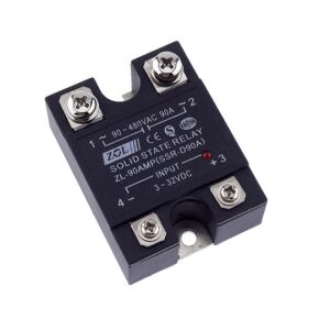Ssr SL-90 90 Amper Zenli Solid State Röle 3 ~ 32v Dc Giriş / 90-480v Ac Çıkış