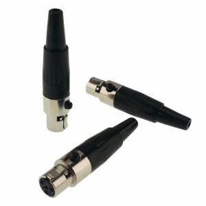Canon 4 Pin Dişi Kablo Tip Mini XLR Konnektör